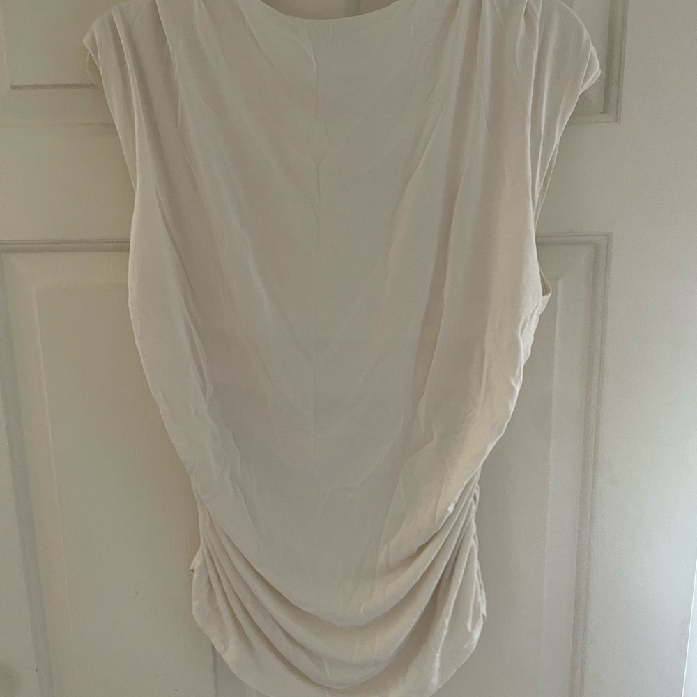Primark Cream Ruched Blouse - Picture 2 of 3